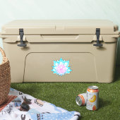 Sticker Boho Pastel Vibes Lotus Fleur (Glacière)