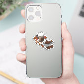 Sticker Boissons Chaudes D'Automne (Téléphone)