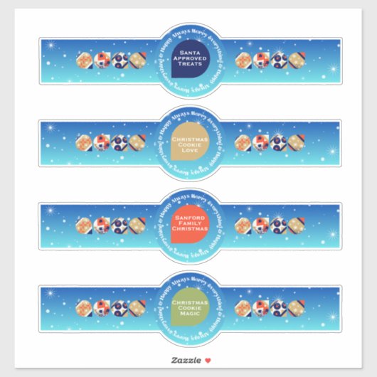 Sticker Boîtes de vacances à découper sur mesure, sceaux d (Feuille)