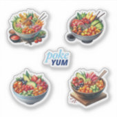 Sticker Bol de Poke (Devant)