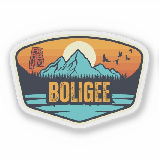 Sticker Boligee, Alabama (Devant)