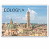Sticker Bologne Émilie-Romagne Italie Panorama Souvenir (Devant)