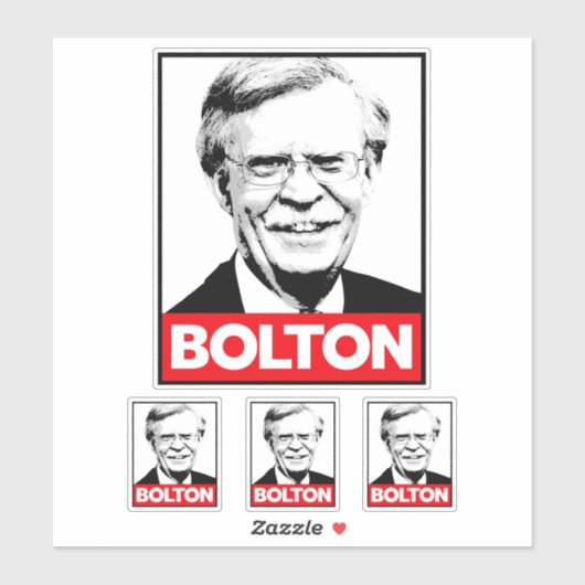 Sticker Bolton Portrait (Feuille)