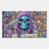 Sticker bom vol Skeletor (Voorkant)