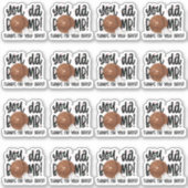 Sticker Bombe de cacao Chocolat chaud Merci pour la comman (Devant)