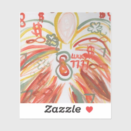 Sticker Bon ange Fortune (Feuille)