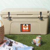 Sticker Bon thanksgiving, salutations colorées, (Glacière)