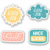 Sticker Bon travail (Devant)