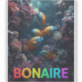 Sticker Bonaire coral reef (Devant)