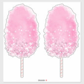 Sticker Bonbons de coton parties scintillant mignonne cein (Feuille)