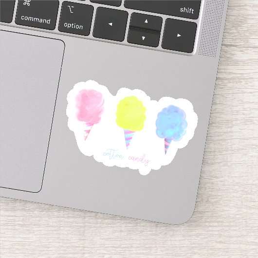 Sticker Bonbons en coton, Dessert, Traitements, Bonbons en (Détail)