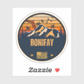 Sticker Bonifay, Floride (Feuille)