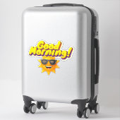 Sticker Bonjour ! (Sur valise)