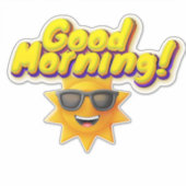 Sticker Bonjour ! (Devant)