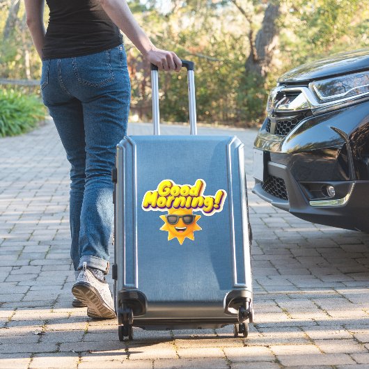 Sticker Bonjour ! (Valise Insitu)