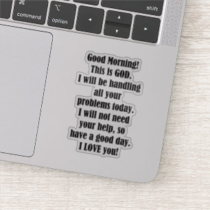 Sticker Bonjour de Dieu