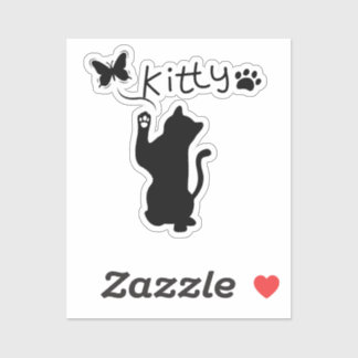 Sticker Bonjour Kitty