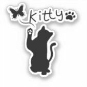 Sticker Bonjour Kitty (Recto)