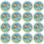 Sticker Bonjour maternelle ! École Mermaid (Devant)