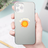 Sticker Bonjour Sunshine (Téléphone)