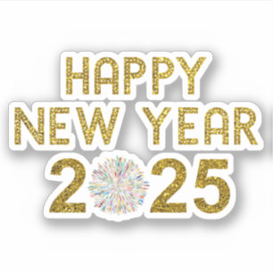 Sticker Bonne année 2025