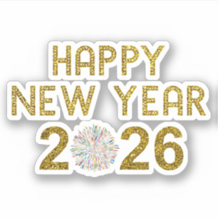 Sticker Bonne année 2026