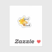 Sticker Bonne chance (Feuille)