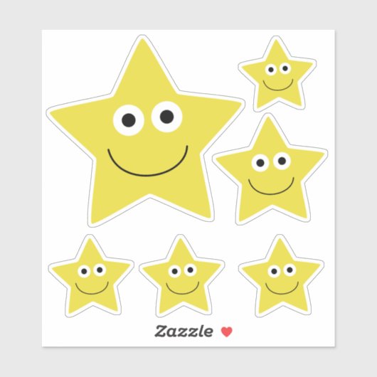 Sticker Bonne étoile (Feuille)