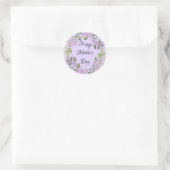 Sticker "Bonne Fête des Mères" Lilac Fleurs (Sac)