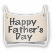 Sticker Bonne Fête des pères (Devant)