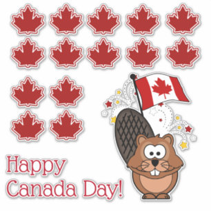 Sticker Bonne fête du Canada