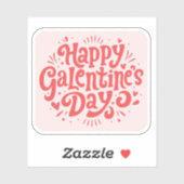 Sticker Bonne Saint-Galentin (Feuille)