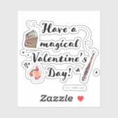 Sticker Bonne Saint Valentin ! (Feuille)