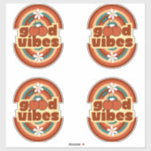 Sticker Bonne Vibration (Feuille)