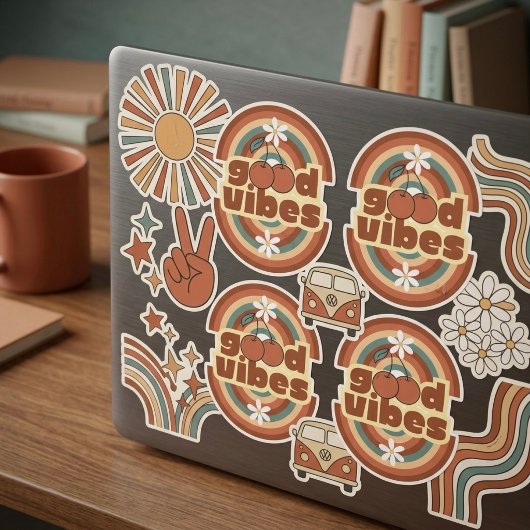 Sticker Bonne Vibration