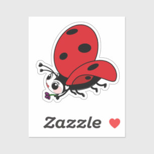 Sticker Bonne Wings Ladybug