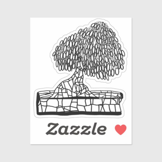 STICKER BONSAI (Feuille)
