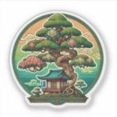 Sticker Bonsai japonais (Devant)