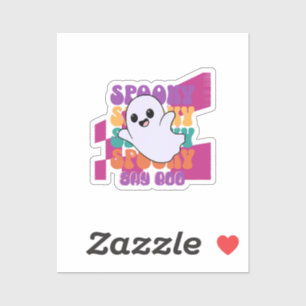 Sticker Boo épouvantable