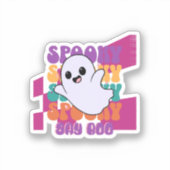 Sticker Boo épouvantable (Recto)
