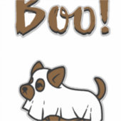 Sticker Boo Halloween (Devant)