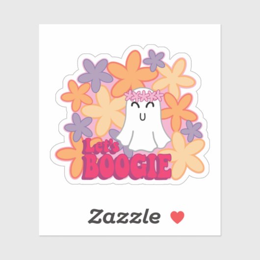 Sticker Boogie Ghost (Feuille)