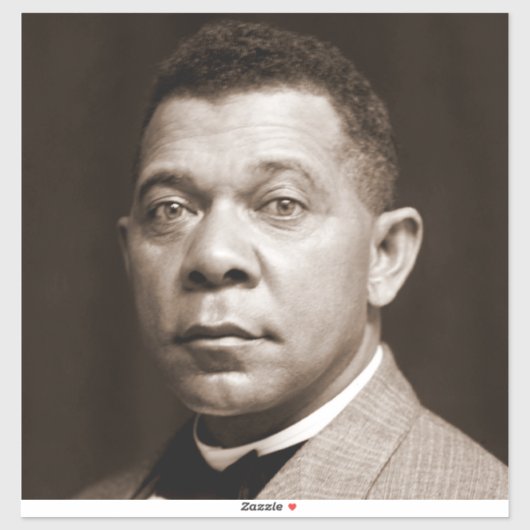 Sticker Booker Washington : African American Educator (Feuille)