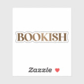 STICKER BOOKISH (Feuille)