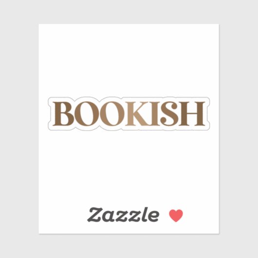 STICKER BOOKISH (Feuille)