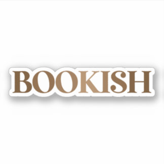 STICKER BOOKISH