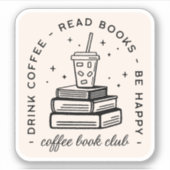 Sticker Books and coffee-lover club de réservation (Devant)