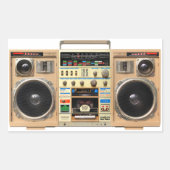 Sticker Boombox Conion TC-999 (Devant)