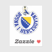 Sticker Bosnie-Herzégovine (Feuille)