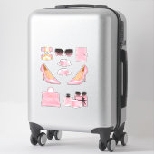 Sticker Boss Lady Découvre Sticker Bossy Rose (Sur valise)